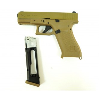 Umarex Glock 19X (метал, цвет песок, BB) 4,5 мм