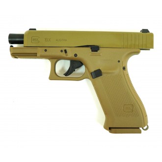 Umarex Glock 19X (метал, цвет песок, BB) 4,5 мм