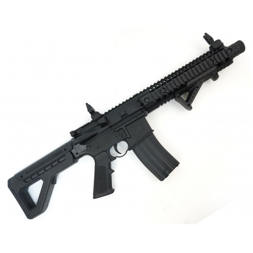 Crosman DPMS SBR, кал. 4,5 мм, (М16 метал, автомат. Огонь, коллиматор)