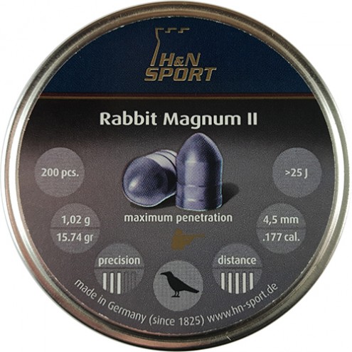 Пули H&N Rabbit Magnum II 1,02 г (200 штук) 4,5 мм