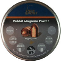 Пули H&N Rabbit Magnum Power 1,04 г (200 штук) 4,5 мм