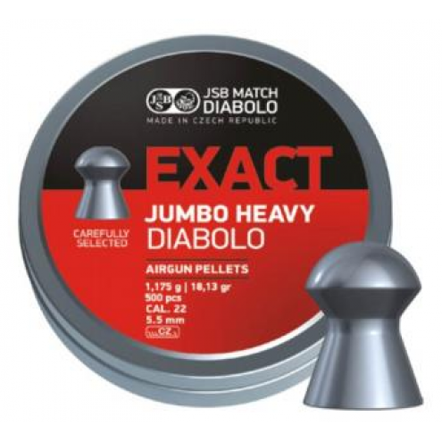 Пули JSB Diabolo Exact King Heavy 2,2 г (300 штук) 6,35 мм